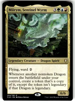Miirym, Sentinel Wyrm Commander Legends: Battle for Baldur's Gate Regular MTG - Image 1