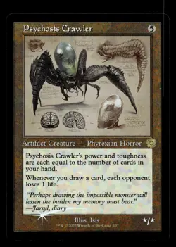 Psychosis Crawler (Schematic) 107 Foil R The Brothers' War: Retro Frame Artifact - Image 1