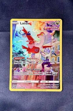 2023 Pokemon SWSH Crown Zenith Latias Galarian Gallery #GG20/GG70 NM - Image 1
