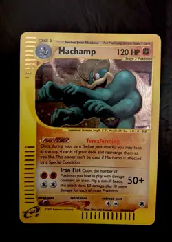 Pokemon PSA 10 Machamp 16/165 Expedition Base Set Holo Rare - Image 1