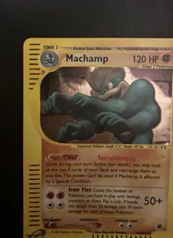 Pokemon PSA 10 Machamp 16/165 Expedition Base Set Holo Rare - Image 2