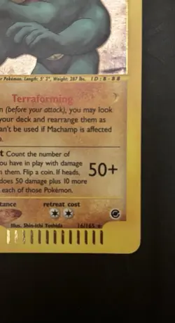 Pokemon PSA 10 Machamp 16/165 Expedition Base Set Holo Rare - Image 4