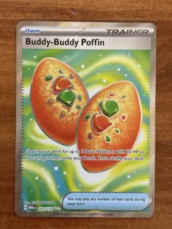 Buddy-Buddy Poffin 167/132 Pokemon Mega Evolution NM - Image 1