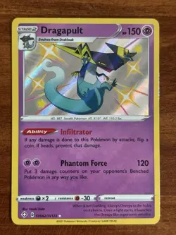 Dragapult Shiny Holo | MINT | Shining Fates SV062/SV122 | Pokemon - Image 1
