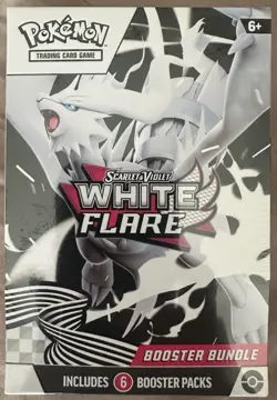 Pokemon TCG: Scarlet & Violet White Flare Booster Bundle Box Factory Sealed - Image 1