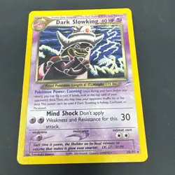 Dark Slowking 20/105 Neo Destiny Regular TCG MP Pokemon - Image 1