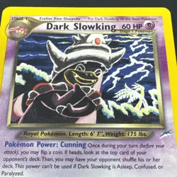 Dark Slowking 20/105 Neo Destiny Regular TCG MP Pokemon - Image 2