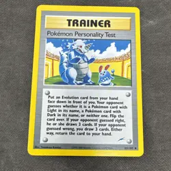 2002 Pokemon Neo - Destiny Pokemon Personality Test #102 Light Play LP - Image 1