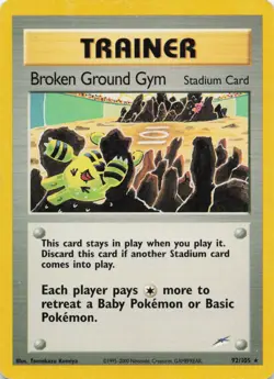 Pokemon - Broken Ground Gym - Neo Destiny - Image 1