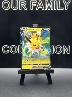 Jolteon V - SWSH151 Black Star Promo Ultra Rare Pokemon - NM/MINT - Image 1
