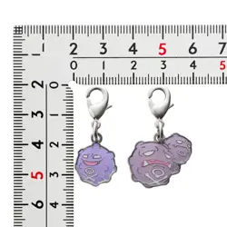 Koffing 109 Key Chain CHARM National Pokedex Pokemon Center Japan Original - Image 2