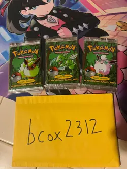Pokemon Jungle Booster Pack Art Set light - Image 1