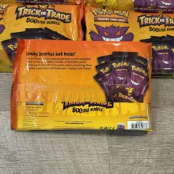 Pokemon TCG BOOster Bundle Trick Or Trade 40 pk Lot Of 10- 400 Count Mini Packs 820650850783 - Image 2