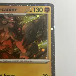 Pokemon TWM Hisuian Arcanine 100/167 Cosmos Holo SWIRL - Image 2