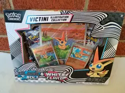 Pokemon Black Bolt & White Flare Unova Victini Illustration Collection Box - Image 1