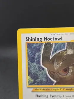 Shining Noctowl 110/105 Pokemon Neo Destiny - (LP-) - Image 2