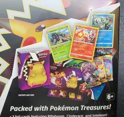 Pokemon TCG Charizard Collectors Treasure Chest Lunch Box Tin 🔥 Factory Sealed - Image 2