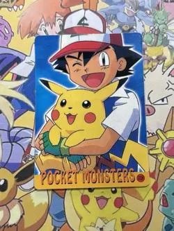Pokemon Vintage Pocket Monsters Vending HOLO Prism Sticker 1999 Bandai Nintendo - Image 4