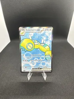 Pokemon TCG Dudunsparce EX 178/159 Sv09: Journey Together Holo Ultra Rare - Image 1