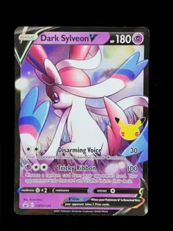 Dark Sylveon V SWSH134 Pokemon Sword Shield Promo 2021 NM 🔥🔥🔥 - Image 1