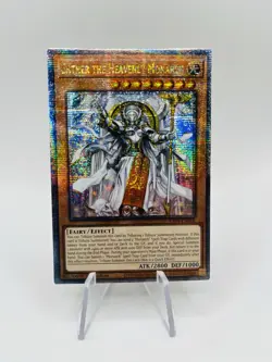 Ehther the Heavenly Monarch (Quarter Century Secret Rare) RA04-EN018 Yugioh tcg - Image 1