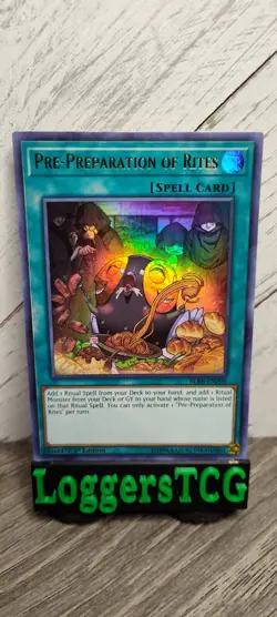 Yu-Gi-Oh! Pre-Preparation of Rites / BLRR EN090 1st Edition LP - Image 1