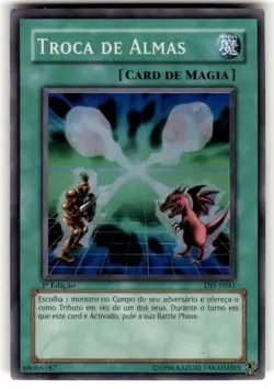 Yu-Gi-Oh! Soul Exchange - DIY-P041 Super Rare 1st edition (Portuguese) Vintage! - Image 1