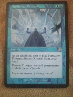 Turbulent Dreams Torment Regular Magic The Gathering Card - Image 1