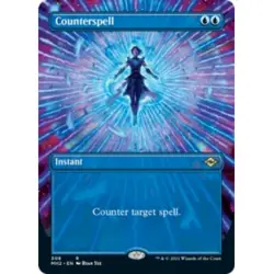 COUNTERSPELL (BORDERLESS) Modern Horizons 2 Magic MTG MINT CARD - Image 1