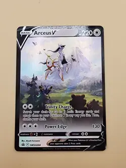 Arceus V SWSH204 SWSH: Sword & Shield Promo Cards Holo Near Mint (NM) - Image 2