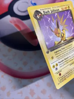 Dark Jolteon - 38/82 - Pokemon Team Rocket 1st Edition Card LP - Image 2