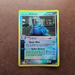 Team Aqua's Walrein 6/95 Pokemon EX Team Magma vs Team Aqua Reverse Holo Card LP - Image 1