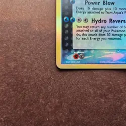 Team Aqua's Walrein 6/95 Pokemon EX Team Magma vs Team Aqua Reverse Holo Card LP - Image 4