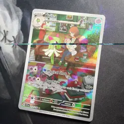 Pokemon TCG Kirlia Full Art Scarlet Violet Base Illustration Rare Card 212/198 - Image 1