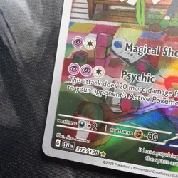 Pokemon TCG Kirlia Full Art Scarlet Violet Base Illustration Rare Card 212/198 - Image 5