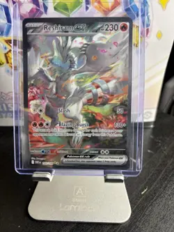 Pokemon TCG White Flare: Reshiram EX Card 166/086 Sir Near Mint Condition - Image 1