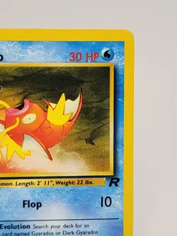 1st Edition Magikarp Pokemon Card /82 Team Rocket Set Near Mint Condition - Image 3