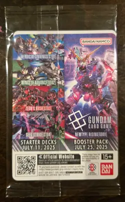 Gundam EX Base EXBP-003 Promo Gundam Card Game World Tour 2025 LIMITED English - Image 2