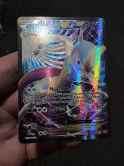 Mewtwo EX XY125 Generations Ultra Rare Textured Full Art Promo Pokemon Card - Image 1