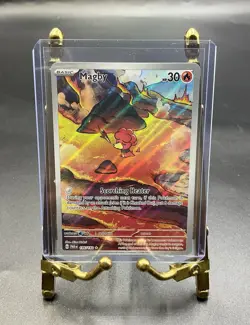 Magby 186/182 Paradox Rift Holo Illustration Rare Pokemon TCG Card Near Mint - Image 1