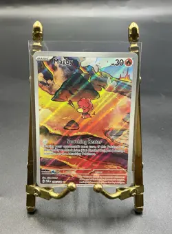 Magby 186/182 Paradox Rift Holo Illustration Rare Pokemon TCG Card Near Mint - Image 2