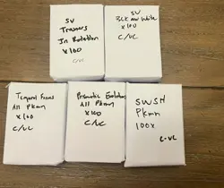 Pokemon TCG Bulk Lot 4200 Cards-Reverse Holos/C/UC | from mixed SWSH/SV/MEG sets - Image 3