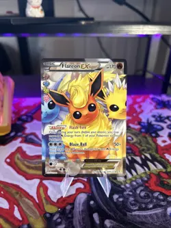 Pokemon TCG Flareon EX Ultra Rare Card RC28/RC32 Generations Pack Fresh - Image 1