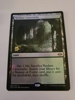 Verdant Catacombs Prerelease Cards Foil - Image 1
