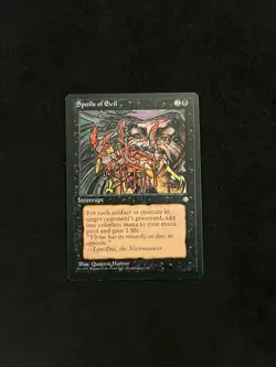 Spoils of Evil [Ice Age] Magic MTG Cards NM/LP - Image 1