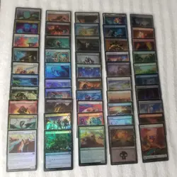 MTG Aetherdrift Foil Card Lot of 50 - Image 1