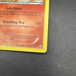 Charizard 19/113 2013 Pokemon Legendary Treasures Cosmos Holo HP Card - Image 2