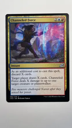 MTG Ikoria Lair of Behemoths Channeled Force 180/274 Magic the Gathering - Image 1