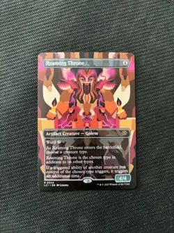 Roaming Throne (Borderless) The Lost Caverns of Ixalan Regular - Image 1