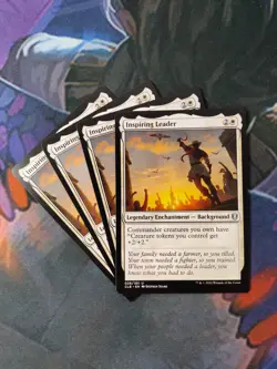 Inspiring Leader x 4 | 7% Off 2+ | Baldur's Gate | NM MTG - Image 1
